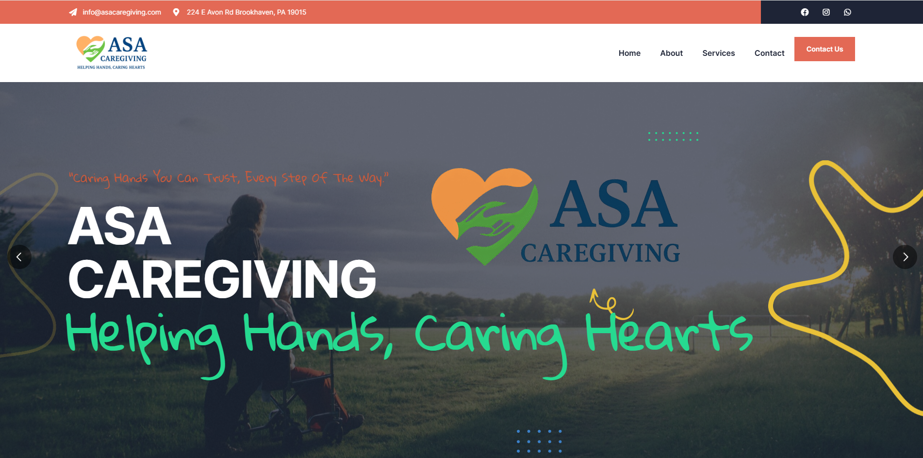 ASA Caregiving website